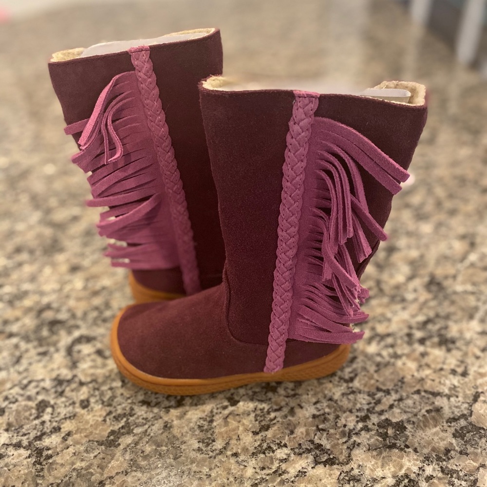 Livie & Luca A Fringe Full Boots